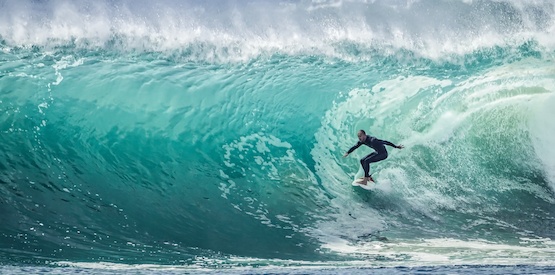Alla ricerca dell’onda perfetta del surf