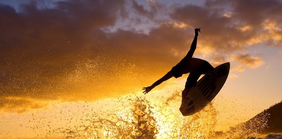 Alla ricerca dell’onda perfetta del surf